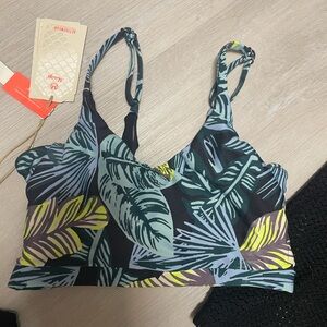 Maaji Tropical Leaf Bra with Hurley Swim cover BUNDLE